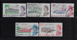 BAHAMAS  1967   SCOTT#254,257-259,262  USED - 1963-1973 Autonomia Interna