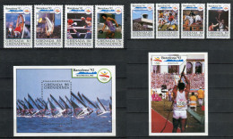 Grenada Grenadines 1990. Barcelona 1992 ** MNH. - Grenada (1974-...)
