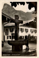 Oberammergau, Christusbrunnen - Oberammergau