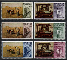 Togo 1968 Mi 635-640 MNH  (ZS5 TGO635-640) - Textiel