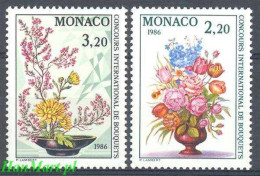 Monaco 1985 Mi 1718-1719 MNH  (ZE1 MNC1718-1719) - Other & Unclassified