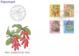 Switzerland 1976 Mi 1083-1086 FDC  (FDC ZE1 SWT1083-1086) - Other & Unclassified