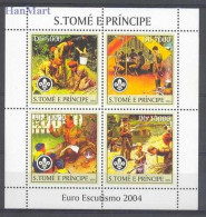 Sao Tome And Principe 2004 Mi 2479-2482 MNH  (LZS6 STPark2479-2482) - Unused Stamps