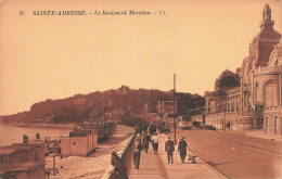 76 SAINTE ADRESSE LE BOULEVARD MARITIME - Sainte Adresse