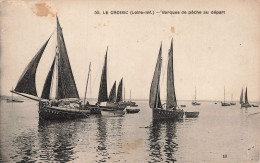 44 LE CROISIC BARQUES DE PECHE - Le Croisic