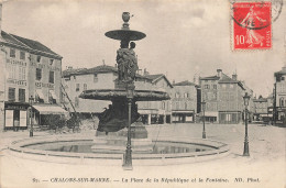 51 CHALONS SUR MARNE PLACE DE LA REPUBLIQUE - Camp De Châlons - Mourmelon