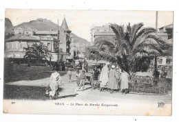 ORAN - ALGERIE -  La Place Du Marché Karguentah  - TOUL 10 - - Oran