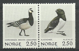 Norway 1983 Mi 883-884 MNH  (ZE3 NRWpar883-884) - Geese