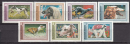 Hungary 1972 - Dogs, Mi-nr. 2742/48, MNH** - Nuovi