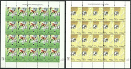 Poland 2002 Mi Sheet 3978-3979 Fi Sheet 3828-3829 MNH  (XZE4 PLDark3978-3979) - 2002 – Corea Del Sur / Japón