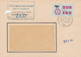 1964: DDR ZKD - Lacke Und Farben Berlin - Storia Postale