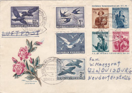 Österreich: MiNr. 984/985 U.a. - Bedarfsbrief - Covers & Documents