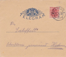 1913: Sweden/Telegram Nach Uppsala - 10 Öre - Autres & Non Classés