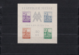 SBZ Westsachsen: MiNr. Blcok 5 B Y (VI), Postfrisch, BPP Attest - Mint