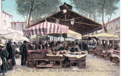 06 - Alpes Maritimes -  NICE - Le Marché Aux Fleurs - Cours Saleya - Mercadillos