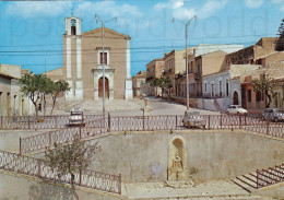 CARTOLINA  VITTORIA RAGUSA SICILIA SCALINATA CHIESA S. FRANCESCO VIAGGIATA 1967   Y16 - Vittoria