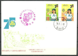 Taiwan (Republic Of China) 1985 Mi 1617-1618 FDC  (FDC ZS9 FRM1617-1618) - Unused Stamps