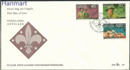 Netherlands Antilles 1981 Mi 450-452 FDC  (FDC ZS2 DTA450-452b) - Unused Stamps