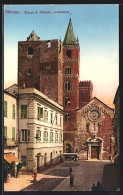 Cartolina Albenga, Piazza S. Michele & Cattedrale  - Andere & Zonder Classificatie