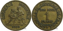 France - IIIe République - 1 Franc Chambres De Commerce 1926 - TB+/VF35 - Fra4386 - 1 Franc