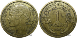 France - IIIe République - 1 Franc Morlon 1935 - TTB/XF45 - Fra3485 - 1 Franc