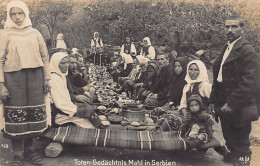 Macedonia - The Meal Of The Dead - All-Saints Day In Macedonia - REAL PHOTO - Noord-Macedonië