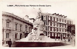 Portugal - LISBOA - Monumento Aos Mortos Da Grande Guerra - Ed. G. & F.  - Lisboa