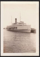 Jolie Photographie Bateau Vapeur SS CATALINA, Los Angeles / Santa Catilina, Non Datée, Format 6,4 X 9 Cm - Boats