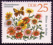 2741 Herbstblumen 25 Pf Wucherblume ** - Nuovi