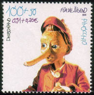 2190 Pinocchio: Set Zu 10 Briefmarken, Alle ** Postfrisch / Frankaturgültig - Nuovi