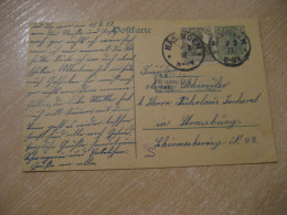 HASINGEN 1917 To Strasbourg Cancel Postal Stationery Card GERMANY - Storia Postale