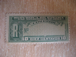 1903 10c R Tax Revenue Postage Due Official PANAMA  - Panama