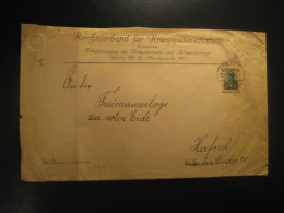 BERLIN 1917 To Herford Cancel Slight Faults Cover GERMANY - Storia Postale