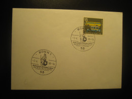 BONN 1965 To Altenhundem Registered Cancel Cover GERMANY - Lettres & Documents