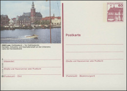 P138-n7/110 2950 Leer/Ostfriesland Hafen Mit Rathaus ** - Cartes Postales Illustrées - Neuves