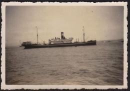 Belle Photo De Bateau, Cargo HAKAZAKI MARU En Juillet 1934, Bateau Navire Japon, 8,6 X 6 Cm - Boats