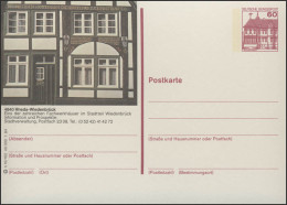 P138-n10/152 - 4840 Rheda-Wiedenbrück, Fachwerkhaus ** - Cartoline Illustrate - Nuovi
