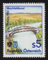 2078 Flutung Marchfeldkanal, Teil Des Kanals Mit Brücke, 5 S, Postfrisch ** - Unused Stamps