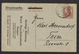 Private Drucksachen Ganzkarte, Germania 5 1/2 Pfennig   (0772) - Usati