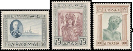 Griechenland, 1933, 369-371, Ungebraucht - Unused Stamps