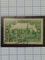 170- TIMBRE OBLITÉRÉ ALGÉRIE,  DÉPARTEMENT FRANÇAIS N °105- ANNÉE 1936/37 -" SITE : L'AMIRAUTÉ,  À ALGER ". - Used Stamps