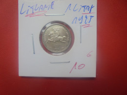 LITUANIE 1 LITAS 1925 ARGENT (A.10) - Litouwen