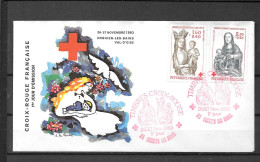 Croix-Rouge - 1983 - Oblitération Enghien Les Bains - 22 - 7 - 1980-1989