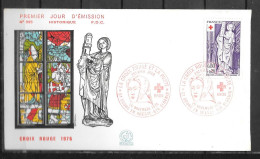 Croix-Rouge - 1976 - Oblitération Bourg En Bresse - 16 - 11 - 1970-1979