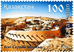 2016 998 Kazakhstan Architecture Architectural Monuments Of Kazakhstan - Sauran MNH - Kazakistan