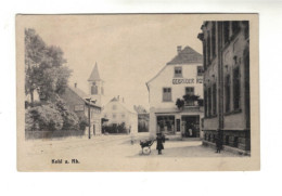 DH2054 - KEHL A. RHEIN - STRAßE MIT LADEN GEBRÜDER ROS - Kehl