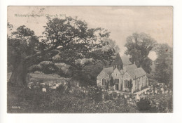 Ribbesford From Church Hill - 1904 Used Worcestershire Postcard - Altri & Non Classificati