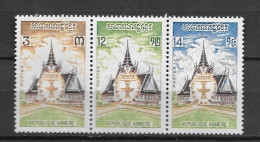 1973 - 329 à 331**MNH - Constitution - Cambodja