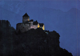 LIECHTENSTEIN - Liechtenstein - Principauté - Château De Vaduz Dans La Nuit - Carte Postale - Liechtenstein