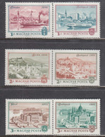 Hungary 1972 - 100th Anniversary Of The Union Of Pest, Buda And Obuda, Mi-Nr. 2805/10, MNH** - Ongebruikt